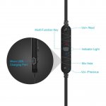 TeckNet G940 Bluetooth 4.0 Noise Canselling Sports Earphones - безжични спортни слушалки с микрофон за мобилни устройства (черен) 4