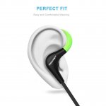 TeckNet G940 Bluetooth 4.0 Noise Canselling Sports Earphones - безжични спортни слушалки с микрофон за мобилни устройства (черен) 1