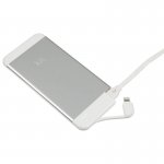 Kit Executive Power Bank 4100mAh - външна батерия 4100mAh с вграден MFI Lightning кабел за Apple продукти (сребрист) 2