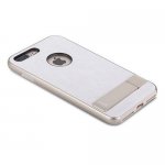 Moshi Kameleon Case - удароустойчив кожен кейс за iPhone 8 Plus, iPhone 7 Plus (бял) 5