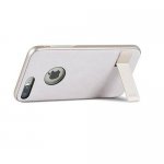 Moshi Kameleon Case - удароустойчив кожен кейс за iPhone 8 Plus, iPhone 7 Plus (бял) 4