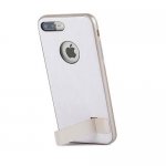 Moshi Kameleon Case - удароустойчив кожен кейс за iPhone 8 Plus, iPhone 7 Plus (бял) 3