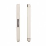 Moshi SenseCover Case - полиуретанов калъф, тип портфейл за iPhone 8 Plus, iPhone 7 Plus (бежов) 4