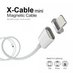 WSKEN Magnetic X-cable Cable - кабел с магнитен конектор за Apple продукти с Lightning (сребрист) 4