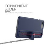 Verus Cue Stick Case - поликарбонатов кейс с вграден селфи стик за iPhone 8, iPhone 7 (тъмносин) 4