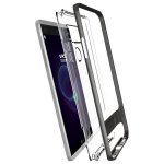 Verus Crystal Bumper Case - хибриден удароустойчив кейс за LG V20 (сив-прозрачен) 1