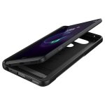 Verus Carbon Fit Case - висок клас хибриден удароустойчив кейс за LG V20 (черен) 4
