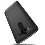 Verus High Pro Shield Case - висок клас хибриден удароустойчив кейс за LG V10 (черен-сив) 5