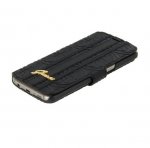 Guess Folio Case - кожен калъф тип портфейл за Samsung Galaxy S7 (черен) 3