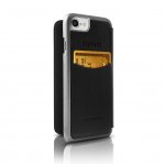 Ferrari Genuine Leather Booktype Case - кожен калъф (естествена кожа), тип портфейл за iPhone 8, iPhone 7 (черен) 1