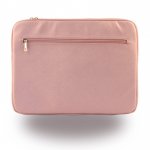 Guess Saffiano Notebook Sleeve - дизайнерски луксозен кожен калъф за преносими компютри до 15 инча (розово злато) 2