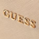 Guess Saffiano Notebook Sleeve - дизайнерски луксозен кожен калъф за преносими компютри до 15 инча (златист) 4