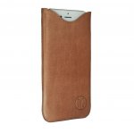 JT Berlin SlimCase Leather 3XL - кожен калъф (естествена кожа) за iPhone 8 Plus, iPhone 7 Plus, 6S Plus, Samsung Galaxy S7 Edge, S6 Edge Plus, LG G3, G4, Sony Xperia Z3, Z5 и други (кафяв) 2