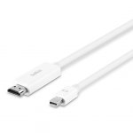 Belkin 4K Mini DisplayPort to HDMI Cable - кабел Mini DisplayPort към HDMI с поддръжка на 4К за MacBook, iMac и Mac mini (бял) 1
