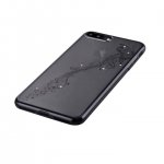 Devia Crystal Papillon Case - поликрабонатов кейс за iPhone 8, iPhone 7 (с кристали Сваровски) (черен) 4