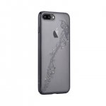 Devia Crystal Papillon Case - поликрабонатов кейс за iPhone 8, iPhone 7 (с кристали Сваровски) (черен) 2