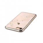 Devia Crystal Papillon Case - поликрабонатов кейс за iPhone 8, iPhone 7 (с кристали Сваровски) (златист) 3