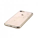 Devia Crystal Papillon Case - поликрабонатов кейс за iPhone 8, iPhone 7 (с кристали Сваровски) (златист) 2