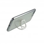 Torrii ChromeJelly Case - хибриден кейс с калено стъкло за iPhone 8, iPhone 7 (прозрачен-сребрист) 3