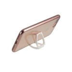 Torrii ChromeJelly Case - хибриден кейс с калено стъкло за iPhone 8, iPhone 7 (прозрачен-розово злато) 2