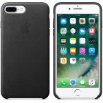 Apple iPhone Leather Case - оригинален кожен кейс (естествена кожа) за iPhone 8 Plus, iPhone 7 Plus (черен) 3