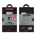 Torrii BodyGlass Curved - калено стъклено защитно покритие 0.25мм. с извити ръбове за целия дисплея на iPhone 8, iPhone 7 (прозрачен-черен) 1