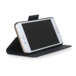 Torrii Torrio Leather Case - кожен калъф със слот за кр. карта и поставка за iPhone 8 Plus, iPhone 7 Plus (черен) 2