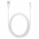 Apple Lightning to USB Cable 1m. New Version - оригинален USB кабел за iPhone X, iPhone 8, iPhone 7, iPad и iPod (1 метър) (bulk) 1