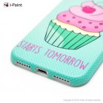 iPaint Cup Cake Soft Case - силиконов (TPU) калъф за iPhone 8, iPhone 7 2