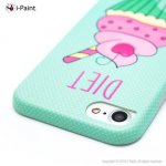 iPaint Cup Cake Soft Case - силиконов (TPU) калъф за iPhone 8, iPhone 7 1