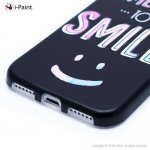 iPaint Smile Soft Case - силиконов (TPU) калъф за iPhone 8, iPhone 7 2