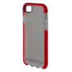4smarts Canyon TPU Case - удароустойчив силиконов (TPU) калъф за iPhone 8, iPhone 7 (червен-прозрачен) 1