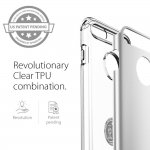 Spigen Slim Armor Case - хибриден кейс с поставка и най-висока степен на защита за iPhone 8, iPhone 7 (сребрист) 2