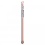 Spigen Thin Fit Case - качествен тънък матиран кейс за iPhone 8, iPhone 7 (розово злато) 5