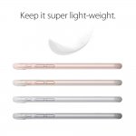 Spigen AirSkin Case - качествен ултратънък (0.36мм) кейс за iPhone 8, iPhone 7 (прозрачен-мат) 5