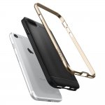 Spigen Neo Hybrid Case - хибриден кейс с висока степен на защита за iPhone 8, iPhone 7 (черен-златист) 2