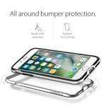Spigen Neo Hybrid Case - хибриден кейс с висока степен на защита за iPhone 8, iPhone 7 (черен-сребрист) 7