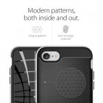 Spigen Neo Hybrid Case - хибриден кейс с висока степен на защита за iPhone 8, iPhone 7 (черен-сребрист) 9