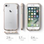 Spigen Neo Hybrid Case Crystal - хибриден кейс с висока степен на защита за iPhone 8, iPhone 7 (прозрачен-златист) 13