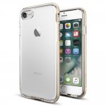 Spigen Neo Hybrid Case Crystal - хибриден кейс с висока степен на защита за iPhone 8, iPhone 7 (прозрачен-златист) 2
