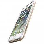 Spigen Neo Hybrid Case Crystal - хибриден кейс с висока степен на защита за iPhone 8, iPhone 7 (прозрачен-златист) 6