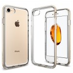 Spigen Neo Hybrid Case Crystal - хибриден кейс с висока степен на защита за iPhone 8, iPhone 7 (прозрачен-златист) 1