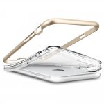 Spigen Neo Hybrid Case Crystal - хибриден кейс с висока степен на защита за iPhone 8, iPhone 7 (прозрачен-златист) 4