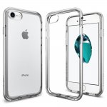 Spigen Neo Hybrid Case Crystal - хибриден кейс с висока степен на защита за iPhone 8, iPhone 7 (прозрачен-сребрист) 8