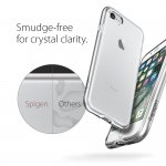 Spigen Neo Hybrid Case Crystal - хибриден кейс с висока степен на защита за iPhone 8, iPhone 7 (прозрачен-сребрист) 2