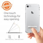 Spigen Ultra Hybrid Case S - хибриден кейс с висока степен на защита и поставка за iPhone 8, iPhone 7 (прозрачен) 2