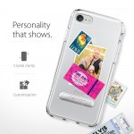 Spigen Ultra Hybrid Case S - хибриден кейс с висока степен на защита и поставка за iPhone 8, iPhone 7 (прозрачен) 7