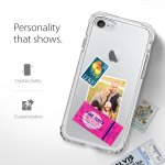 Spigen Crystal Shell Case - хибриден кейс с висока степен на защита за iPhone 8, iPhone 7 (прозрачен) 13