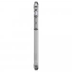 Spigen Crystal Shell Case - хибриден кейс с висока степен на защита за iPhone 8, iPhone 7 (прозрачен-сив) 15