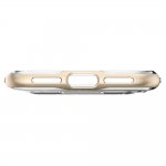 Spigen Crystal Hybrid Case - хибриден кейс с висока степен на защита и поставка за iPhone 8, iPhone 7 (прозрачен-златист) 15